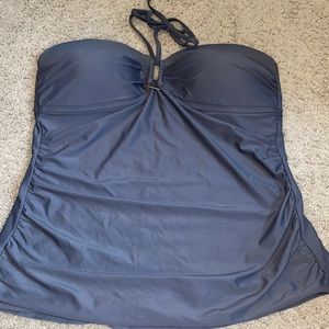 Women’s gray tankini top